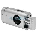 Bricheta pentru trabuc metalica Ronson Thunder Chrome cu cutter integrat