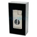 Bricheta pentru trabuc cu cutter integrat Ronson Thunder Gun Metal