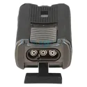 Bricheta pentru trabuc WinJet Black Gun Metal cu 3 arzatoare