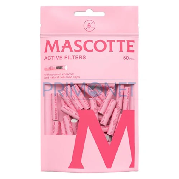 Filtre Tigari Mascotte Active Pink 6/26 (50)