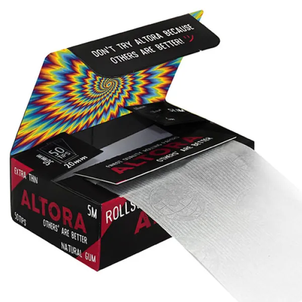 Foite Altora Slim Rola + Filtre Carton (5m)