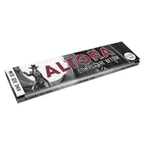 Foite Rulat Tutun Altora King Size Slim Film Noir (14 gsm)