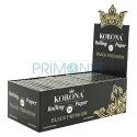 Foite pentru rulat tutun Korona Black in pachet de 50 foite