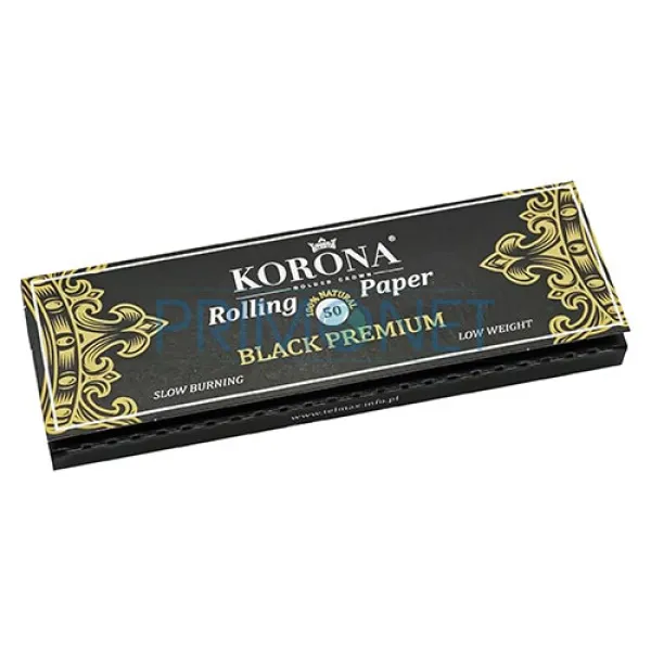 Foite Rulat Tutun Korona Black (14 gsm)
