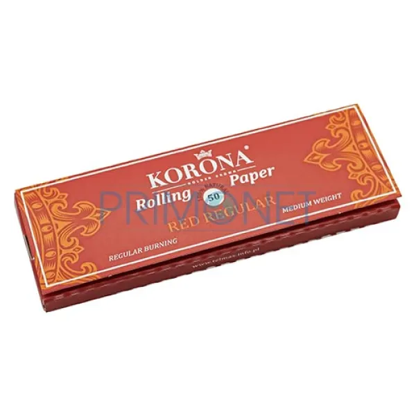 Foite Rulat Tutun Korona Red (18 gsm)