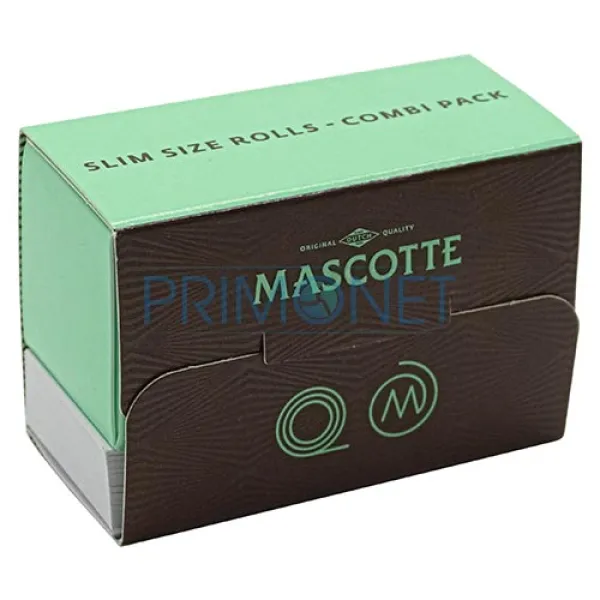 Foite Mascotte Brown Slim Rola + Filtre Carton (5M)
