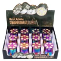 Grinder DM 20 Rainbow Ammo confectionat din metal cu diametru de 42 mm