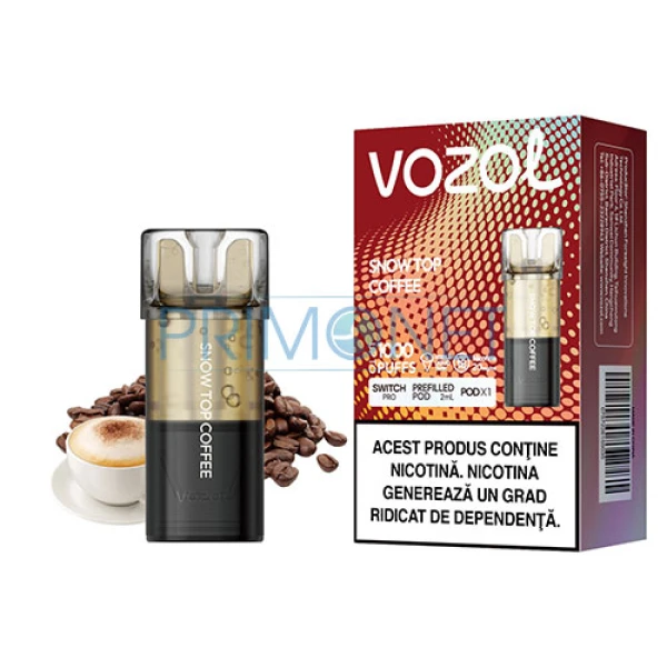 Cartus Vozol Switch Pro Snow Top Coffee (1 capsula)