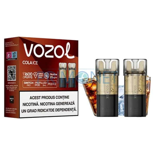 Cartus Vozol Switch Pro Cola Ice (2 bucati)