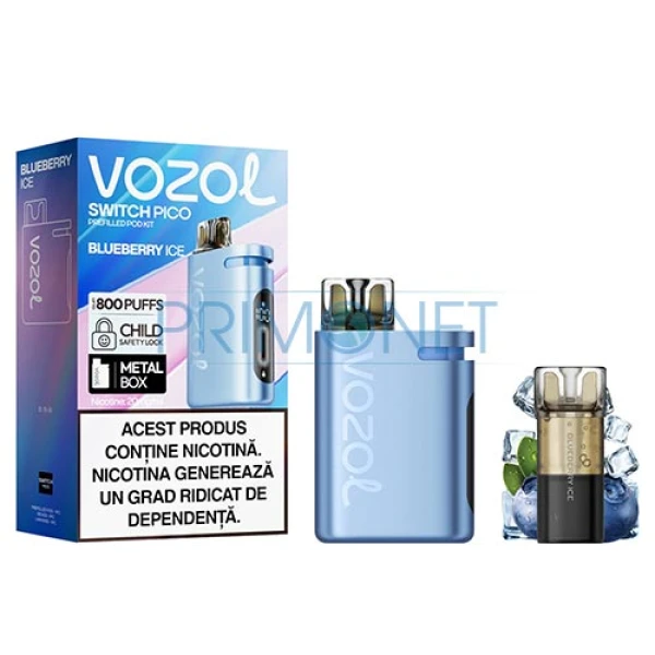 Kit Vozol Switch Pico Blueberry Ice (1 capsula)