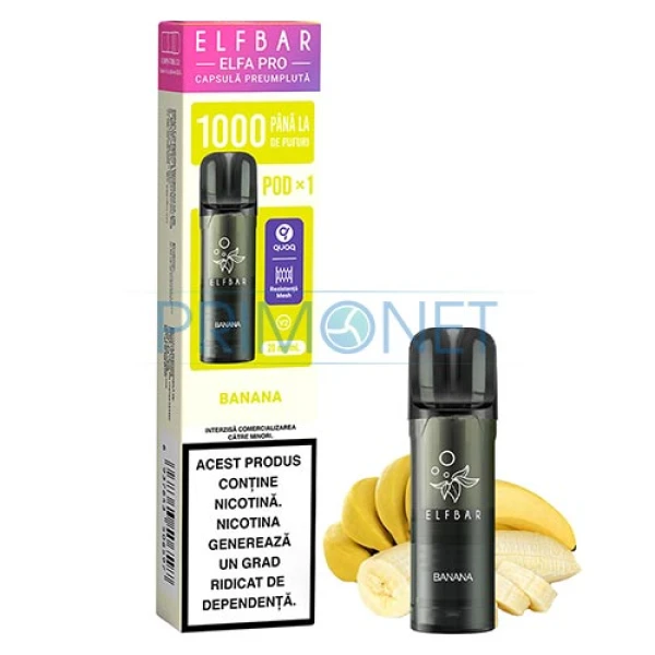 Cartus Elf Bar ELFA Pro Banana
