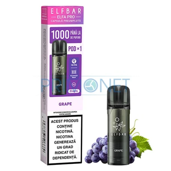 Cartus Elf Bar ELFA Pro Grape