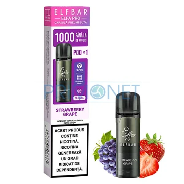 Cartus Elf Bar ELFA Pro Strawberry Grape