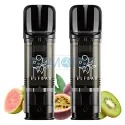 Pachet cu 2 capsule rezerva Elf Bar ELFA Pro Kiwi Passionfruit Guava cu 600 pufuri