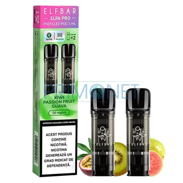 Elf Bar ELFA Pro Kiwi Passionfruit Guava (2 capsule)