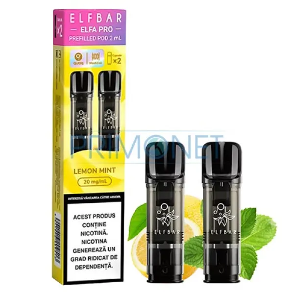 Elf Bar ELFA Pro Lemon Mint (2 capsule)