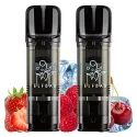 2 capsule Elf Bar ELFA Pro Strawberry Raspberry Cherry Ice de unica folosinta