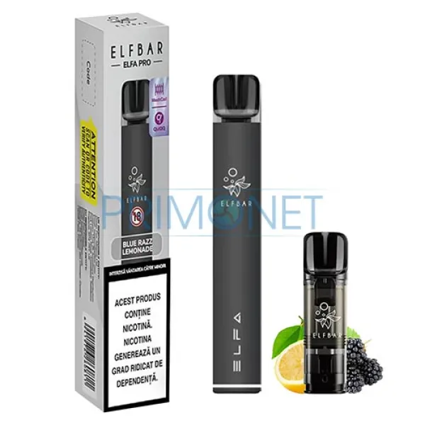 KIT Elf Bar ELFA Pro Black (Blue Razz Lemonade)