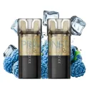Pachet cu 2 cartuse Vozol Switch Pro Blue Razz Ice cu aroma de zmeura albastra si gheata