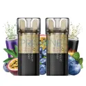 Cartuse Vozol Switch Pro Passion Fruit Blueberry Bull in pachet de 2 bucati cu 800 pufuri pe capsula