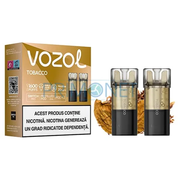 Cartus Vozol Switch Pro Tobacco (2 bucati)