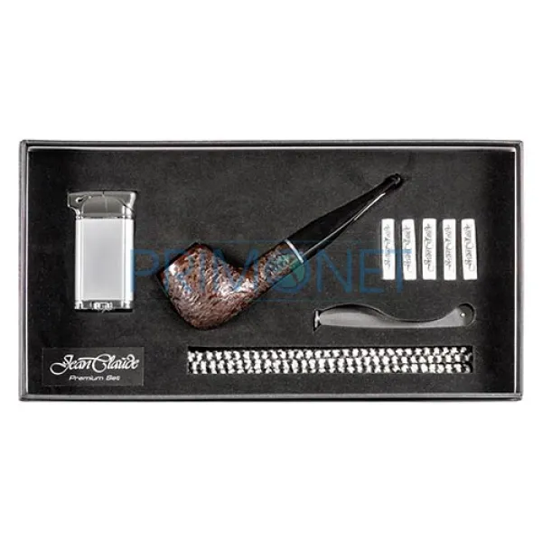409787 Set pipa Jean Claude Rustic (Briar)