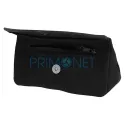 Portofel pentru pipa din material canvas Angelo Black