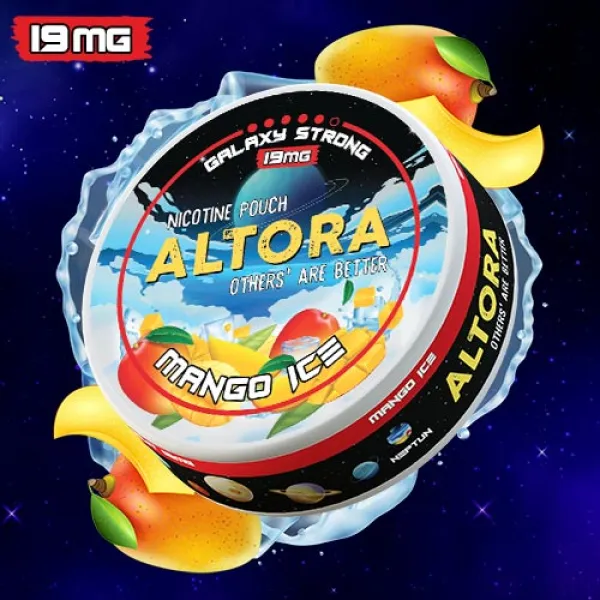 Pouch nicotina Altora Mango Ice Galaxy Strong (19 mg/pouch)