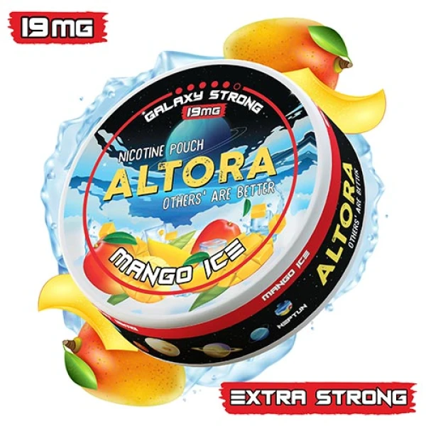 Pouch nicotina Altora Mango Ice Galaxy Strong (19 mg/pouch)