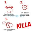 Cutie cu 20 pouchuri cu nicotina Killa Energy strong cu aroma de bautura energizanta