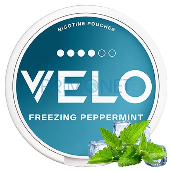 Pouch nicotina Velo Freezing Peppermint (10,9 mg/pouch)