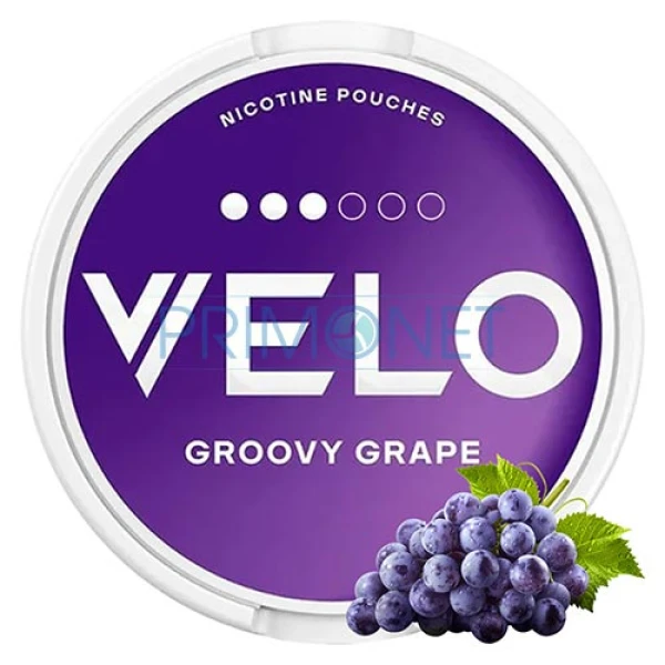 Pouch nicotina Velo Groovy Grape (10 mg/pouch)