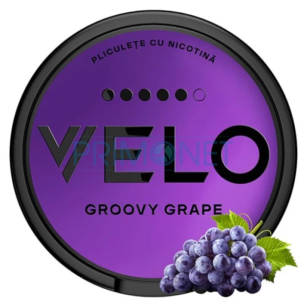Pouch nicotina Velo Groovy Grape (14 mg/pouch)