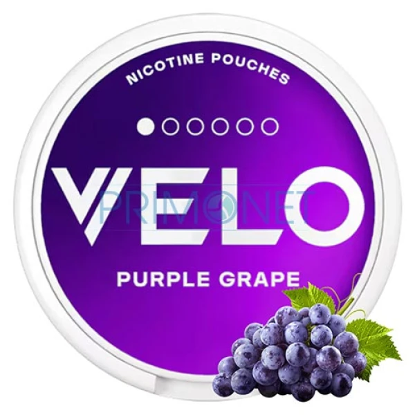 Pouch nicotina Velo Purple Grape (4 mg/pouch)