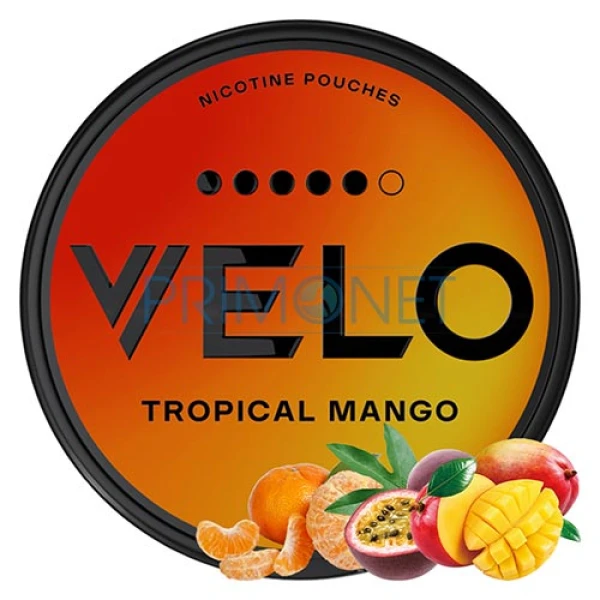 Pouch nicotina Velo Tropical Mango (14 mg/pouch)