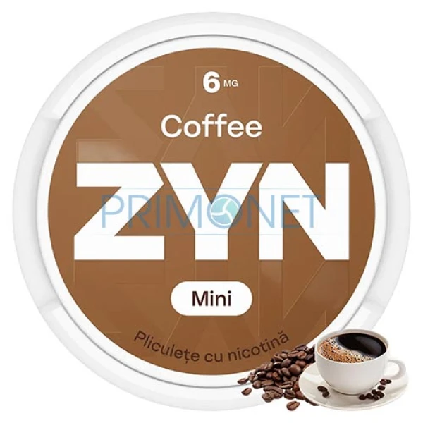 Pouch nicotina ZYN Mini Coffee (6 mg/pouch)