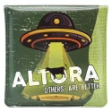 Scrumiera de buzunar editie limitata Altora Alien Invasion cu dimensiune de 80 mm
