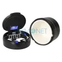 Scrumiera auto din plastic culoare negru cu LED