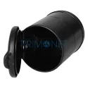 Scrumiera auto din plastic de calitate de culoare negru Simple Black