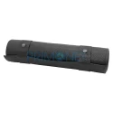 Set de joc de sah rulabil din piele naturala cu piese din lemn Melia Roll-Up Classic Pharaoh