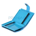 Tabachera pentru tigari Angel 82 full blue de tip portofel cu 2 buzunare