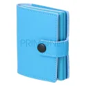 Tabachera pentru tigari Angel 82 full blue de tip portofel cu 2 buzunare