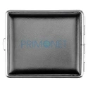 Tabachera din piele naturala pentru tigari Von Hofe Black Leather cu doua fete