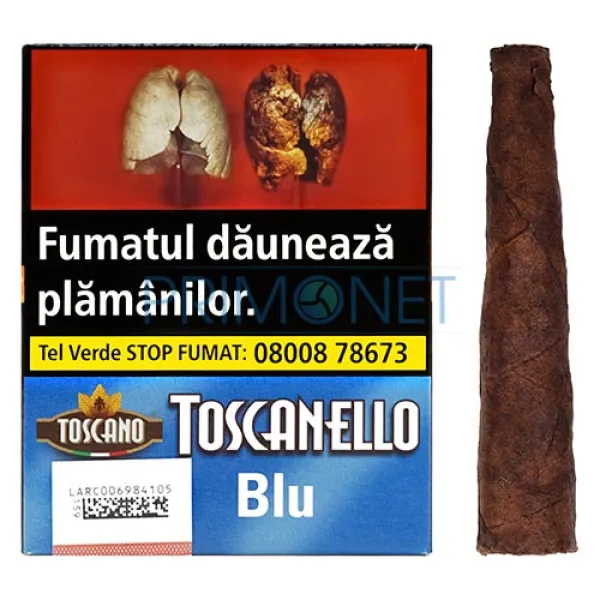 Tigari de foi Toscanello Blu 28g (anason) 5 T&T