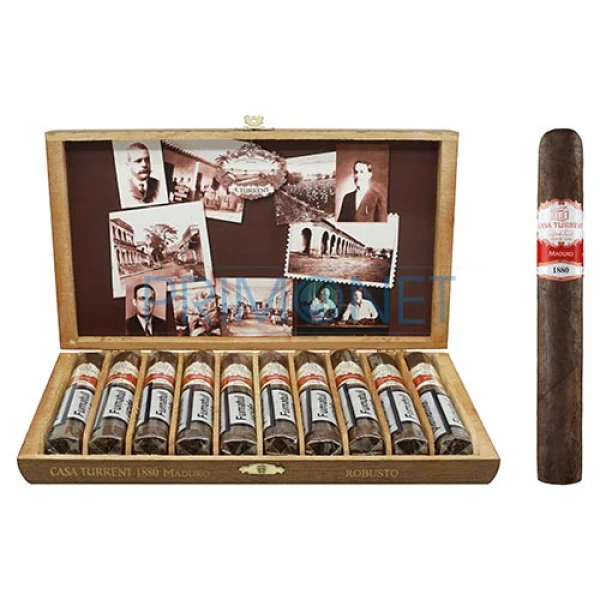 Trabucuri Casa Turrent 1880 Maduro Robusto (10)