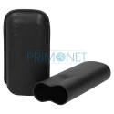 Etui pentru trabucuri din piele ecologica Angelo Matt Black