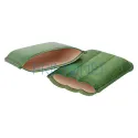 Etui trabucuri Angelo Simple Green cu capacitate de 3 trabucuri