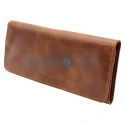 Etui confectionat manual din piele naturala pentru 2 trabucuri marca Crown & Tiger