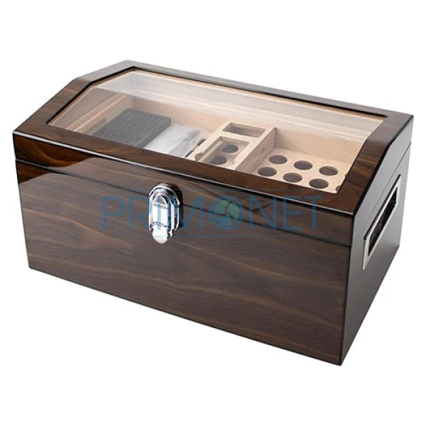 563155 Humidor Trabucuri Ebony Finish