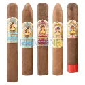 Cutie din lemn cu 5 mostre de trabucuri La Aroma Del Carie Assortment